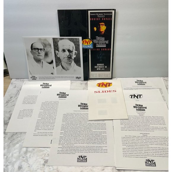 TNT TV Movie Press Kit The Man Who Captured Eichmann 1996 Robert Duvall - Picture 11 of 11